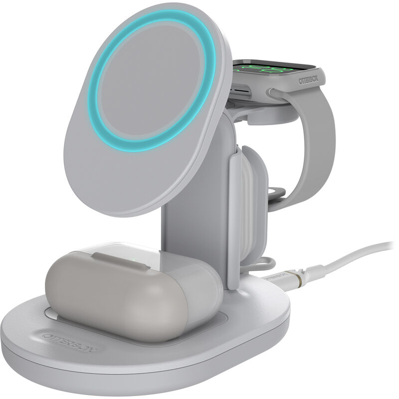 product image 2 - iPhone con MagSafe Base de carga 3-en-1 para MagSafe