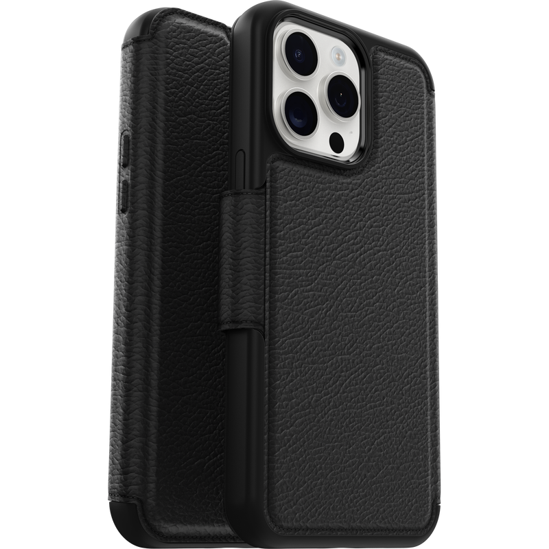 product image 4 - iPhone 15 Pro Max Case Strada Series Folio MagSafe