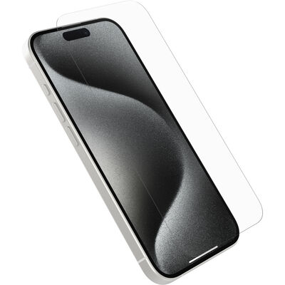 iPhone 15 Pro Protector de pantalla | Premium Glass Antimicrobial