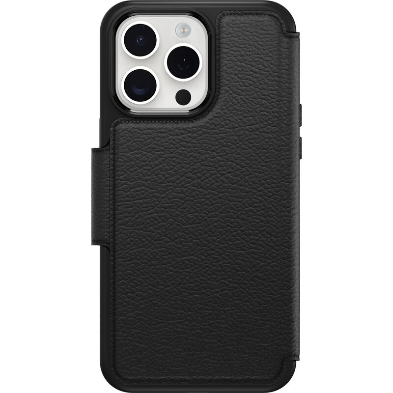 product image 1 - iPhone 15 Pro Max Case Strada Series Folio MagSafe