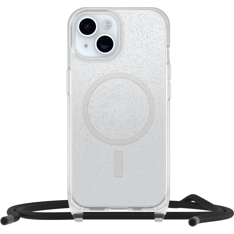 product image 1 - iPhone 15 Case with Strap React Series Necklace MagSafe