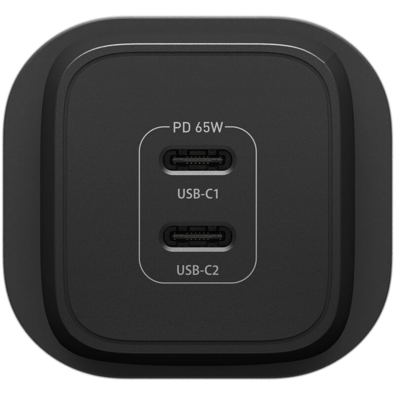 product image 3 - USB-C Doble Puerto Cargador de Pared Cargar Rápidamente | Estándar