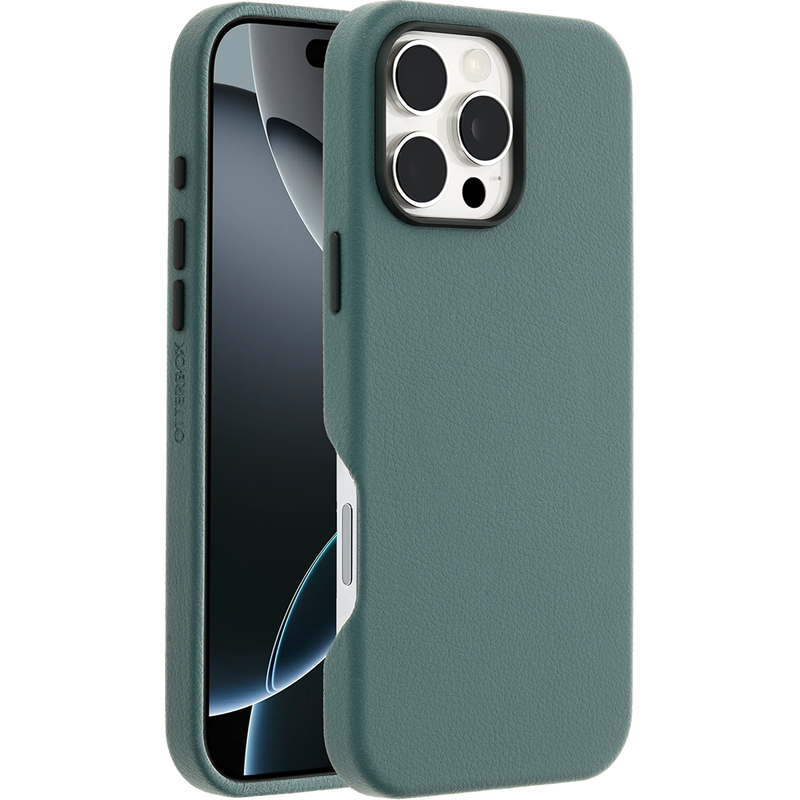 product image 1 - Coque iPhone 16 Pro Max Symmetry Series Cactus Leather pour MagSafe