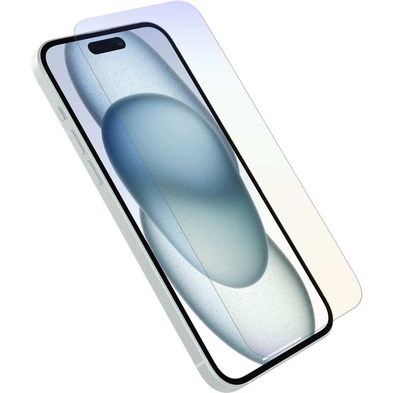 product image 1 - iPhone 15 Plus Protector de pantalla Premium Pro Glass Blue Light