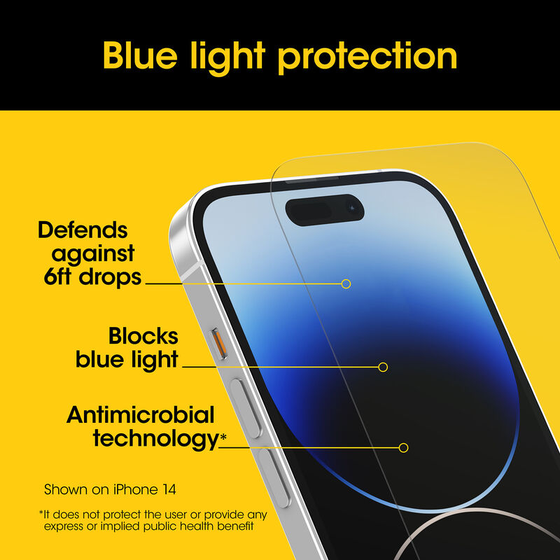 product image 4 - iPhone 15 Pro Proteggischermo Premium Pro Glass Blue Light