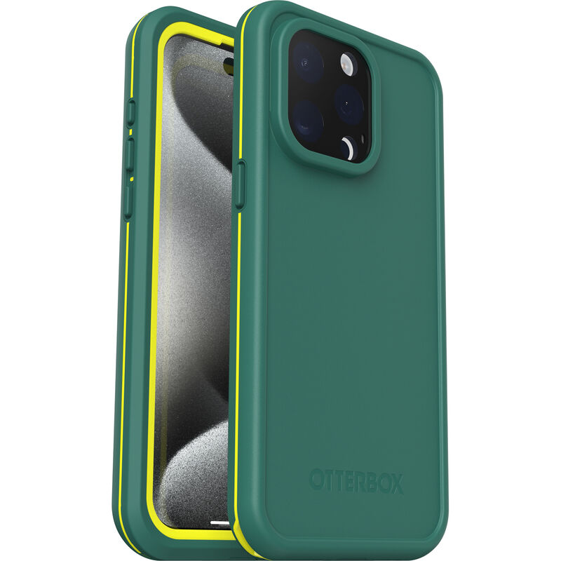 product image 1 - iPhone 15 Pro Max Funda Impermeable OtterBox Frē Series para MagSafe