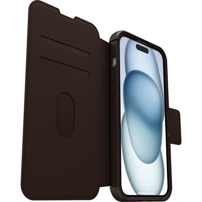 product image 4 - iPhone 15 Plus Case Strada Series Folio MagSafe