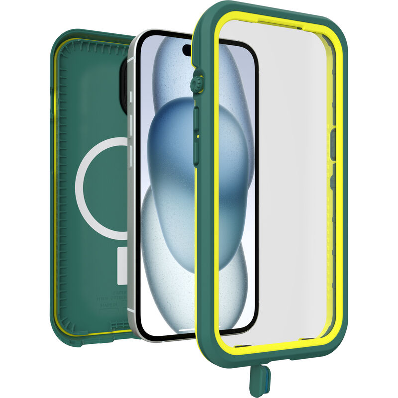 product image 3 - iPhone 15 Custodia Impermeabile OtterBox Frē Series per MagSafe