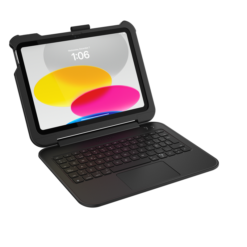 product image 1 - iPad (A16/10th gen) Case with Keyboard Achiever Series Keyboard 360