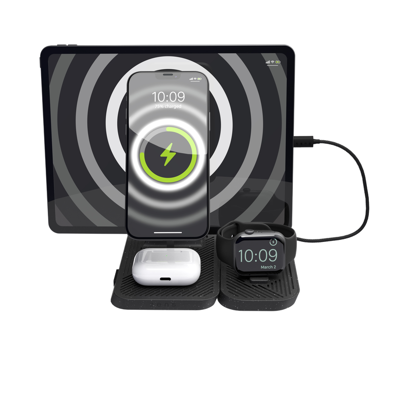 product image 4 - Zens Modular - 4-in-1 Zens 4-in-1 Modular Wireless Charging Station
