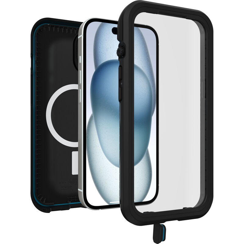 product image 3 - iPhone 15 Custodia Impermeabile OtterBox Frē Series per MagSafe