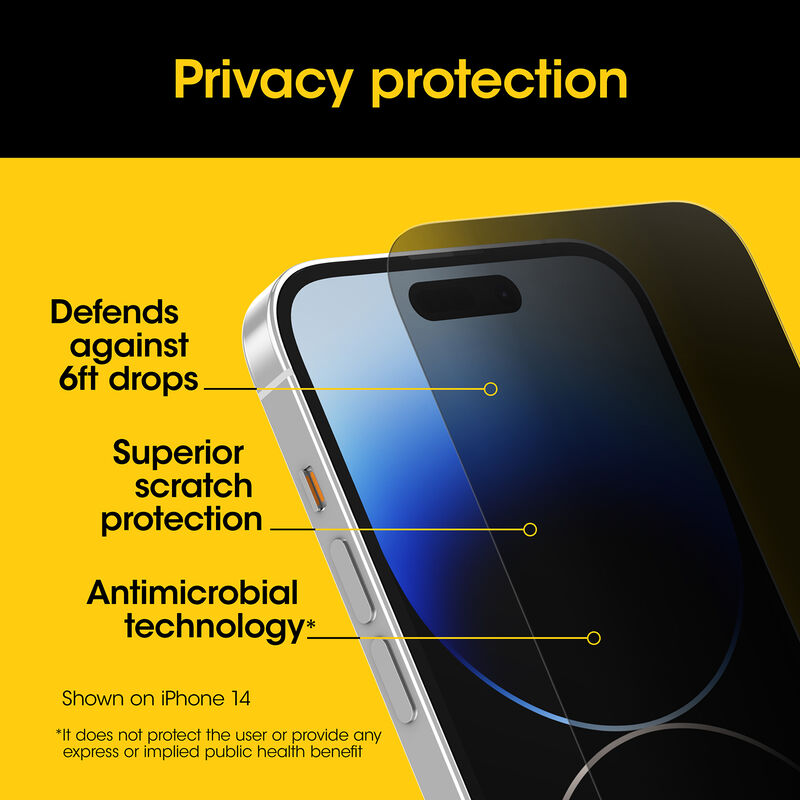 product image 4 - iPhone 15 Plus Proteggischermo Premium Pro Glass Blue Light