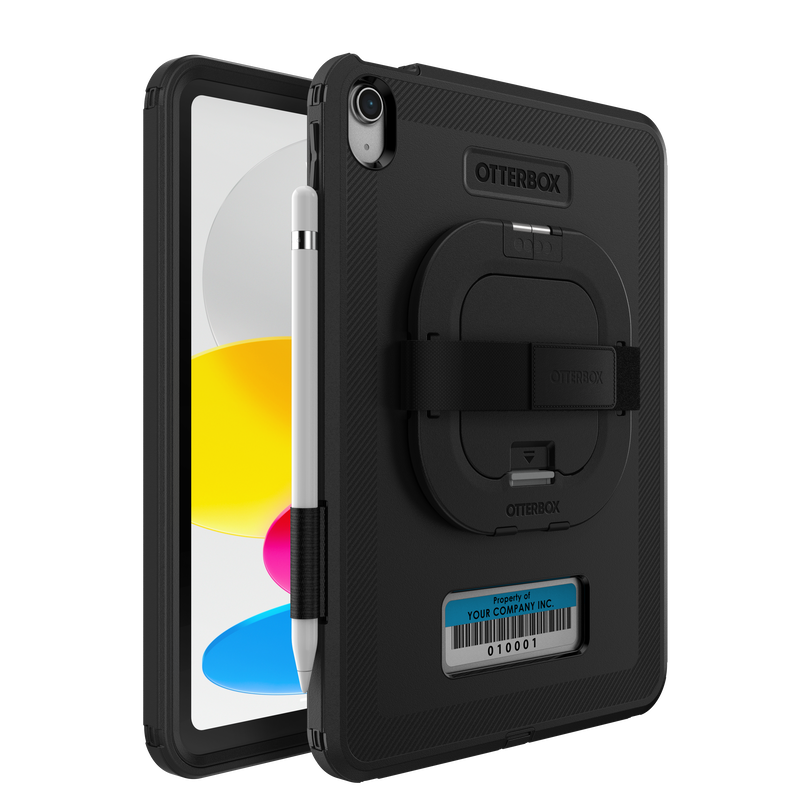 product image 1 - iPad (A16/10th gen) Case Defender Series with Handstrap