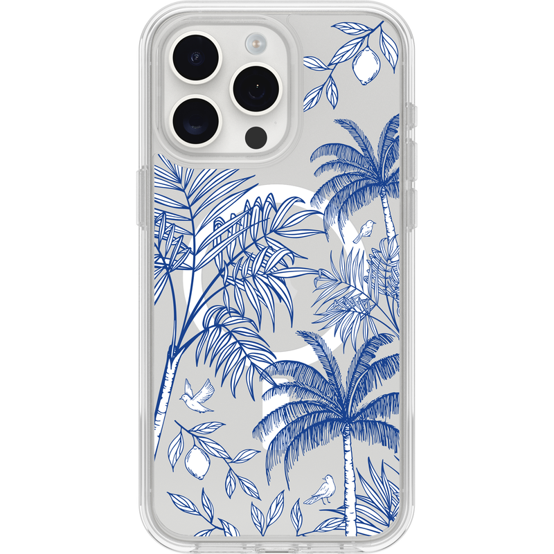 product image 1 - iPhone 15 Pro Max Custodia Symmetry Series per MagSafe Vintage Vacation