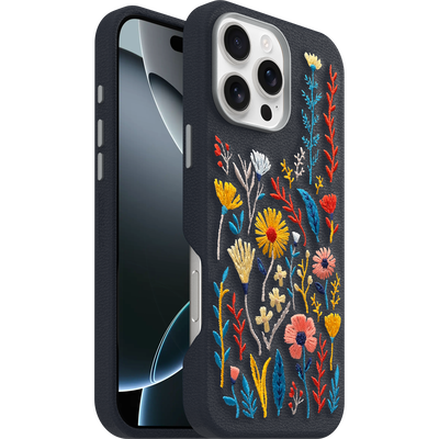 iPhone 16 Pro Max Case | Symmetry Series Cactus Leather Embroidery