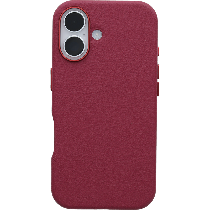 product image 2 - iPhone 16 Case Symmetry Series Cactus Leather for MagSafe