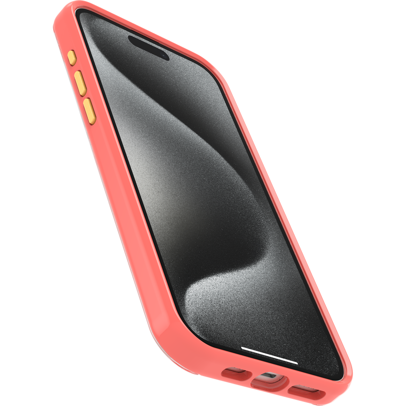 product image 4 - Coque iPhone 15 Pro Max Symmetry Series Clear pour MagSafe Fluttering Flora