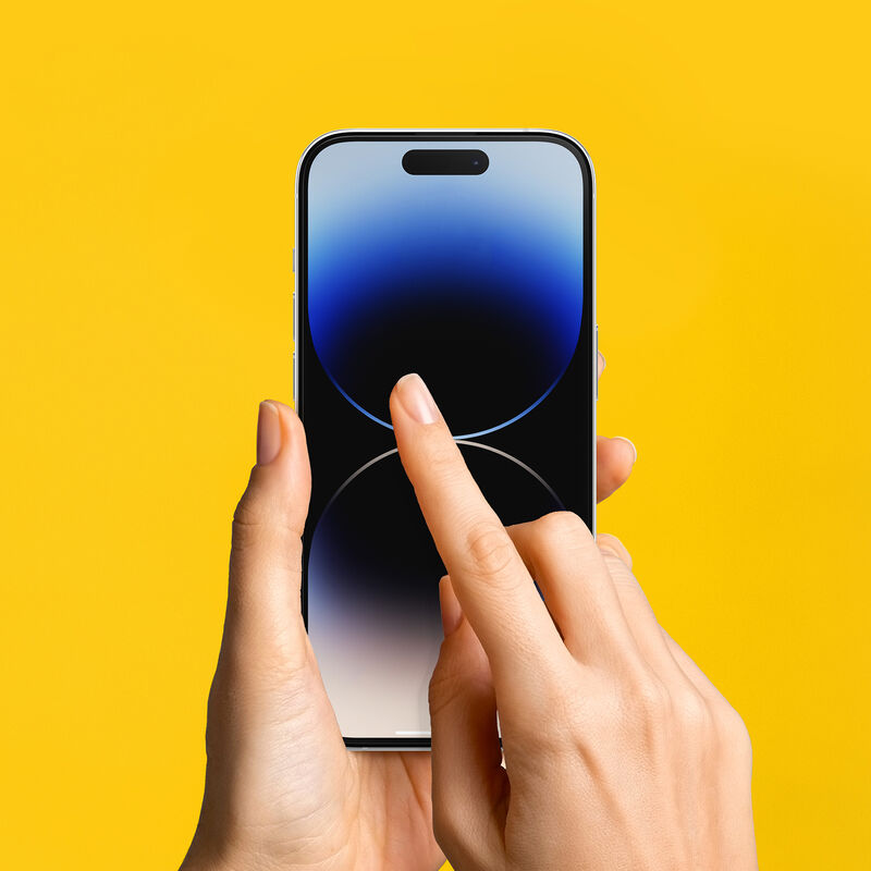 product image 3 - iPhone 14 Pro Proteggischermo Premium Glass Antimicrobico