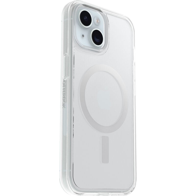product image 4 - iPhone 16e e iPhone 15/14/13 Custodia Symmetry Series Clear per MagSafe