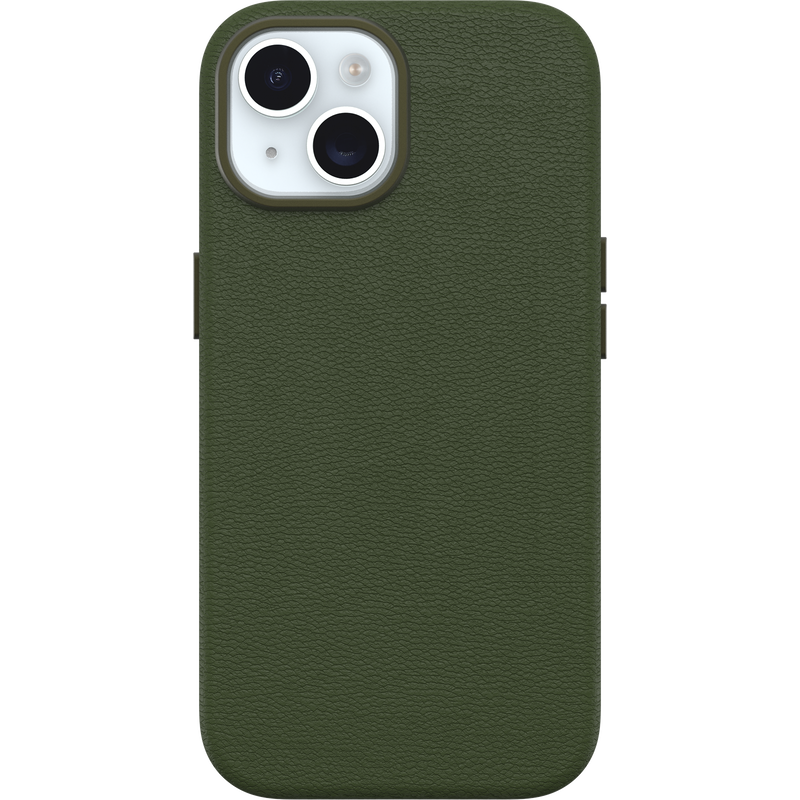 product image 2 - iPhone 15 Custodia Symmetry Series Cactus Leather per MagSafe