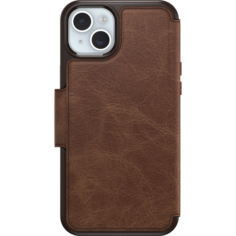 product image 1 - iPhone 15 Plus Case Strada Series Folio MagSafe