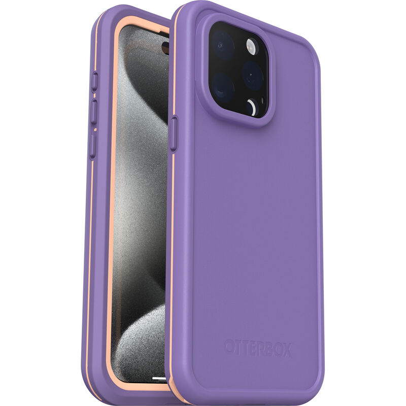 product image 1 - iPhone 15 Pro Max Funda Impermeable OtterBox Frē Series para MagSafe