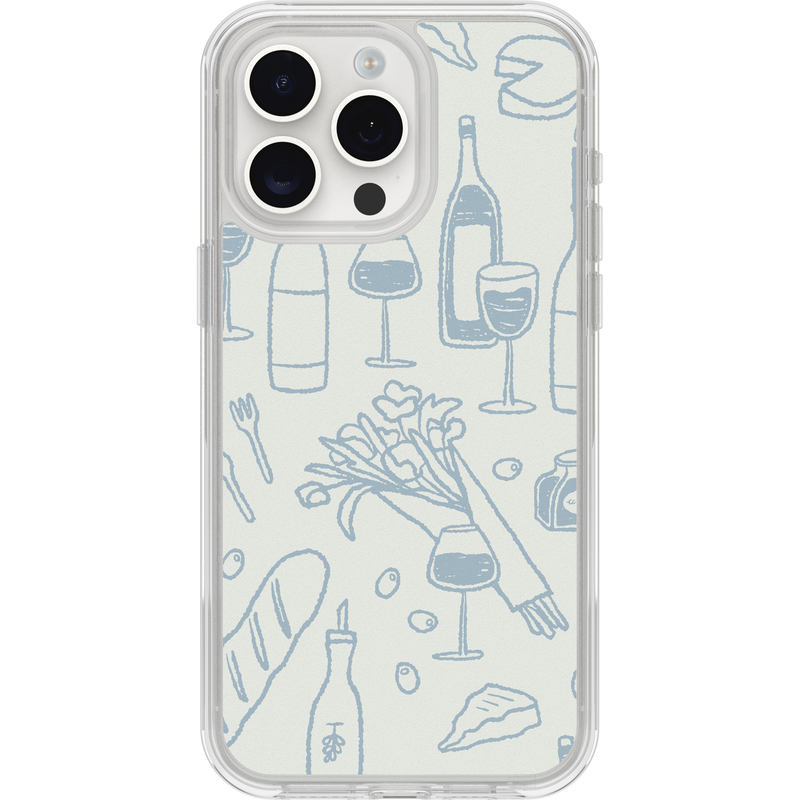 product image 1 - iPhone 15 Pro Max Case Symmetry Series Clear Paris Collection