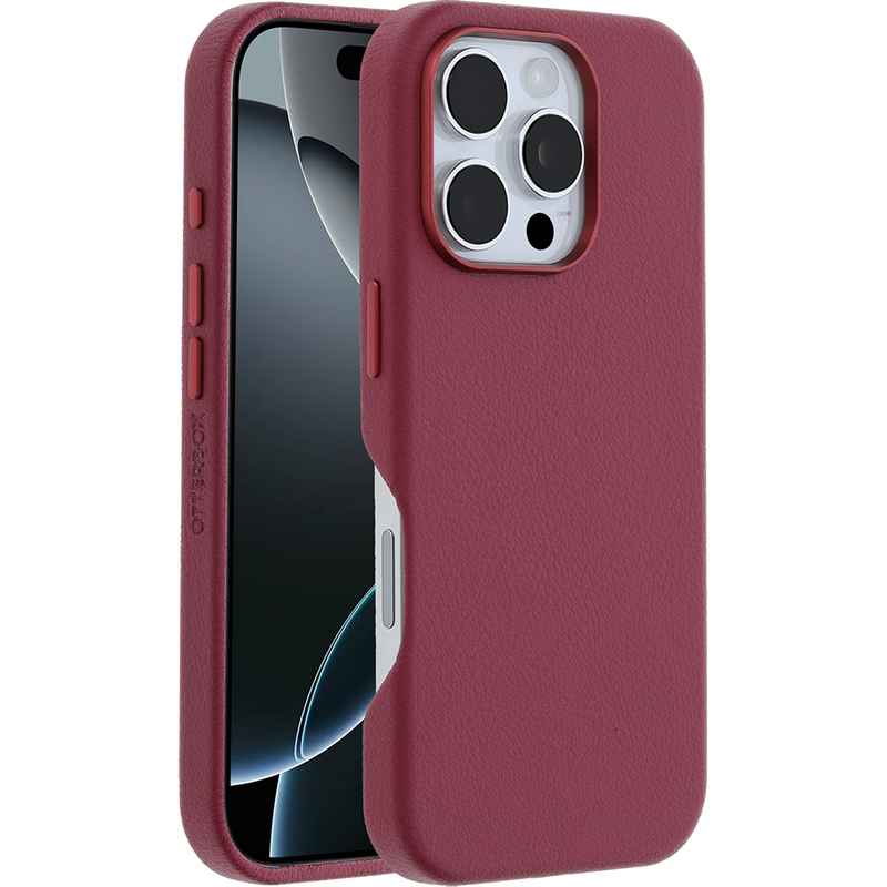 product image 1 - Coque iPhone 16 Pro Symmetry Series Cactus Leather pour MagSafe