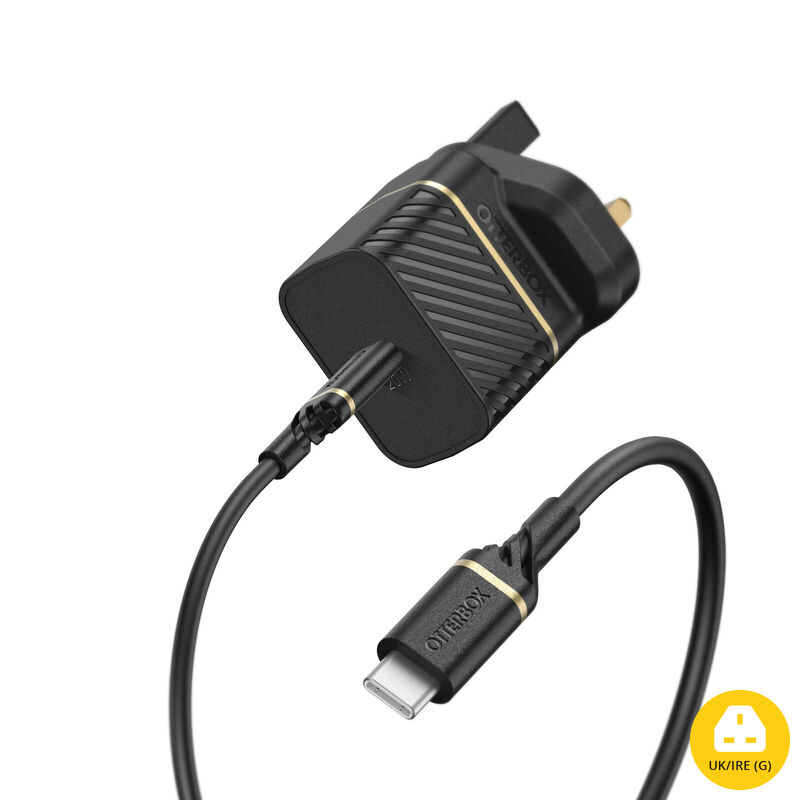product image 1 - USB-C a USB-C 20 W Cargador de Pared + Cable Carga Rápida  | Premium