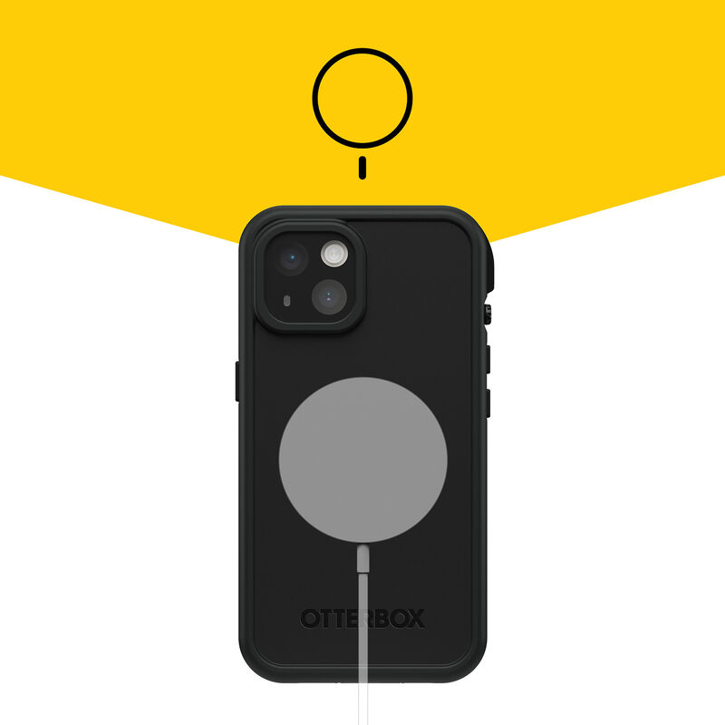 product image 2 - iPhone 14 Custodia Impermeabile OtterBox Frē Series per MagSafe