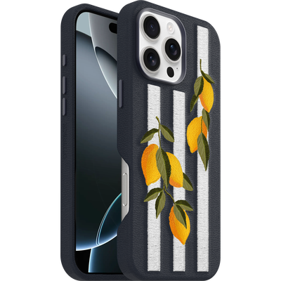 iPhone 16 Pro Max Case | Symmetry Series Cactus Leather Embroidery