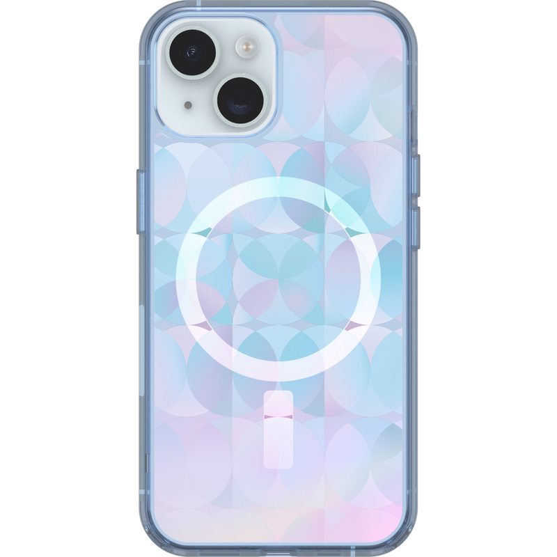 product image 2 - iPhone 16e e iPhone 15/14/13 Custodia Symmetry Series Clear per MagSafe