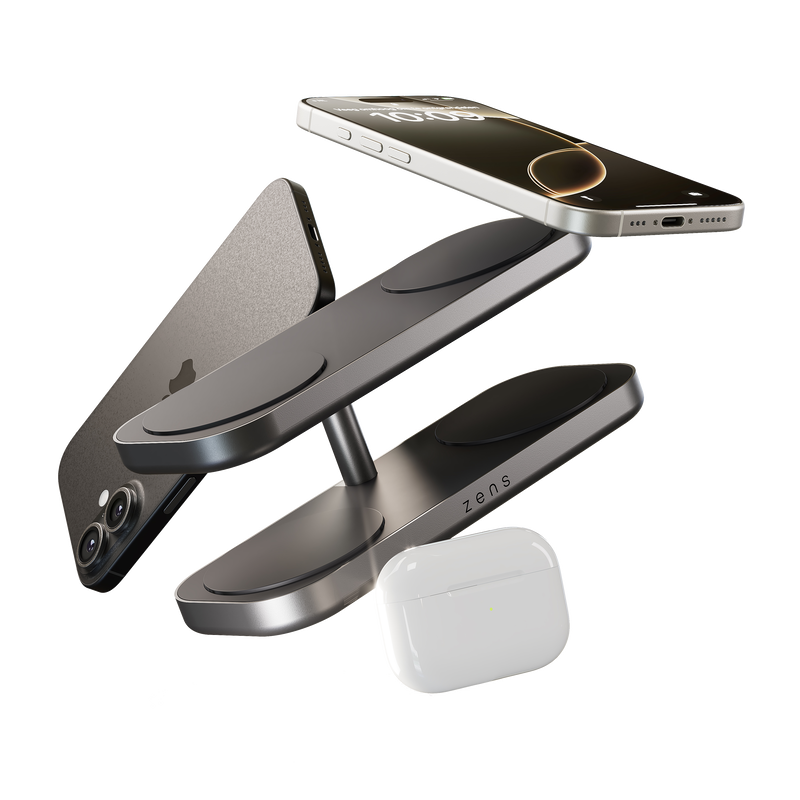 product image 2 - Zens Quattro Charger Zens Quattro Wireless Charger Pro 4