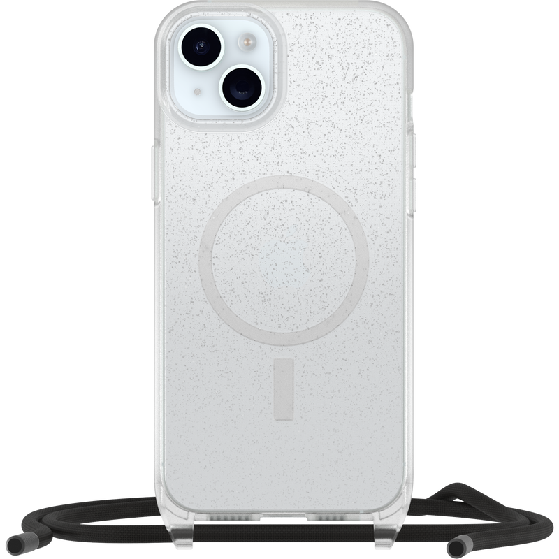 product image 1 - iPhone 15 Plus Case with Strap React Series Necklace MagSafe