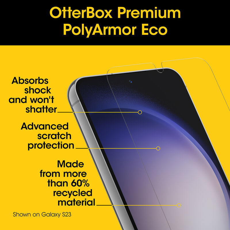 product image 4 - Galaxy S24 Screen Protector PolyArmor Premium Eco Series