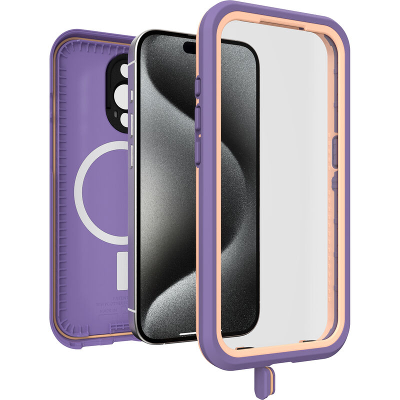 product image 3 - iPhone 15 Pro Waterproof Case OtterBox Frē Series for MagSafe