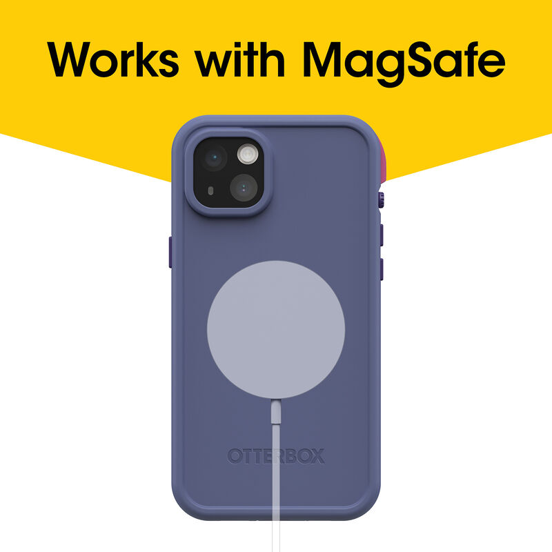 product image 2 - iPhone 14 Plus Waterproof Case OtterBox Frē Series for MagSafe
