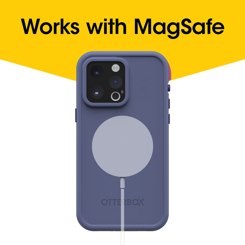 product image 2 - iPhone 14 Pro Max Waterproof Case OtterBox Frē Series for MagSafe