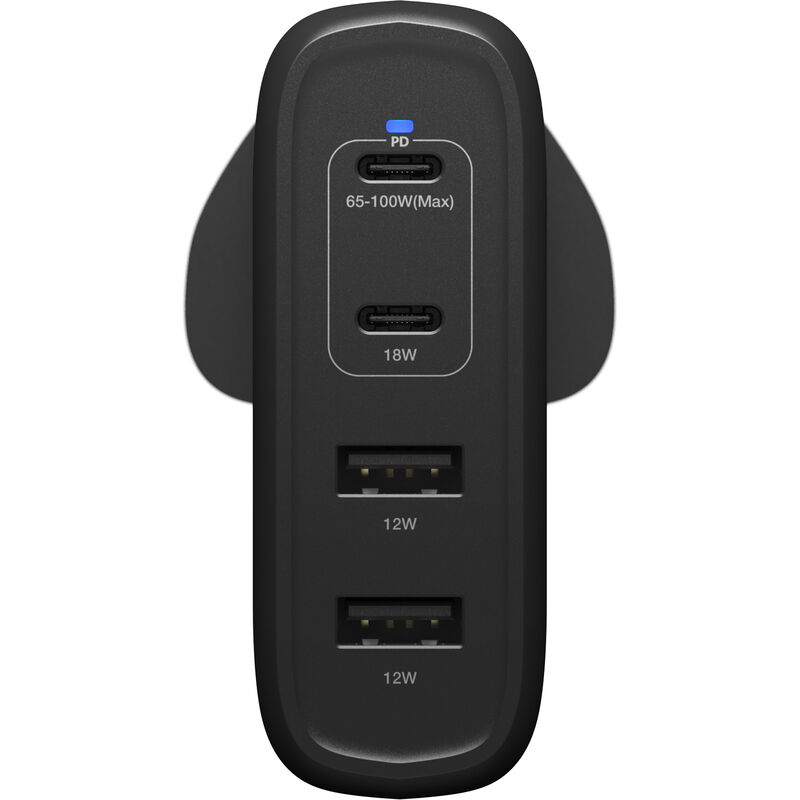 product image 3 - USB-C Four Port 100W Wall Charger Fast Charge | Standard